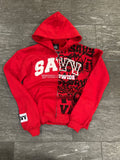 Savv Worldwide Zip-Up Red